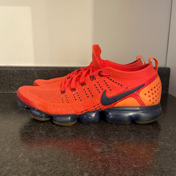 Nike Air VaporMax 2 Flyknit 'Red Orbit' - Size 11.5 - Picture 4 of 8